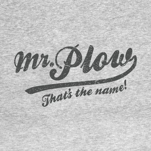 Mr. Plow (Black) by winstongambro